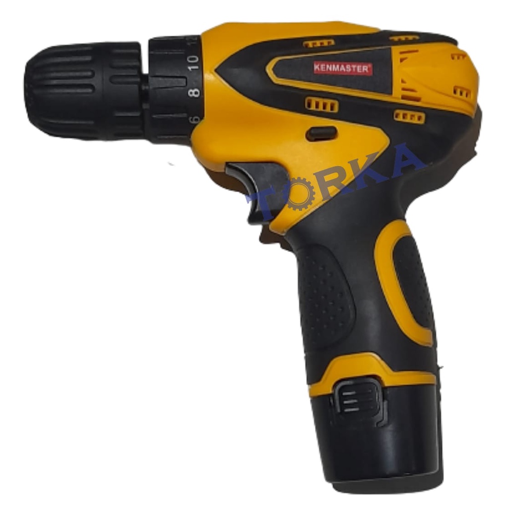 Bor Charge KENMASTER KM-0612 / Bor Tangan / Bor Portable / Torka