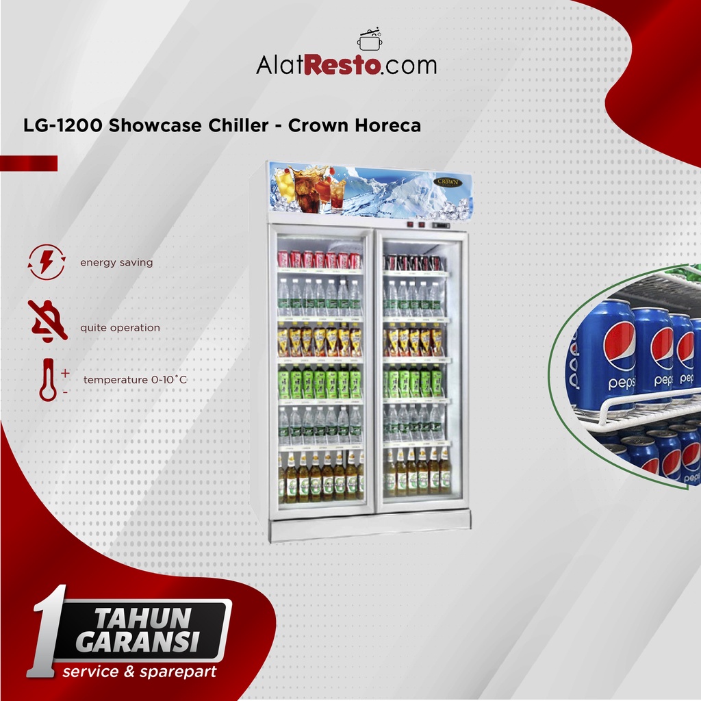 LG-1200 Showcase Chiller