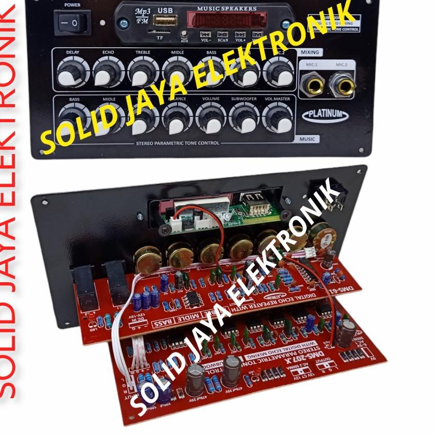 Langsung Atc TONE CONTROL AKTIF MP3 BLUETOOTH DMS207 DMS-207.X BT TONE KONTROL MIXING MUSIK ACTIVE P