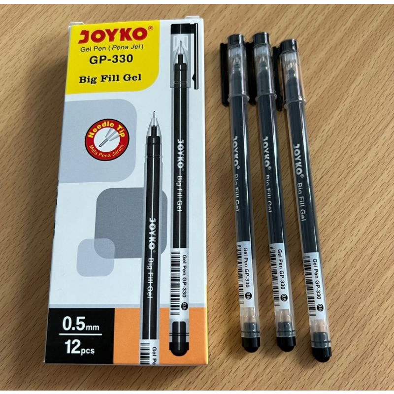 Pulpen Pena Gel Joyko Big Fill Gel GP-330 (LUSIN)