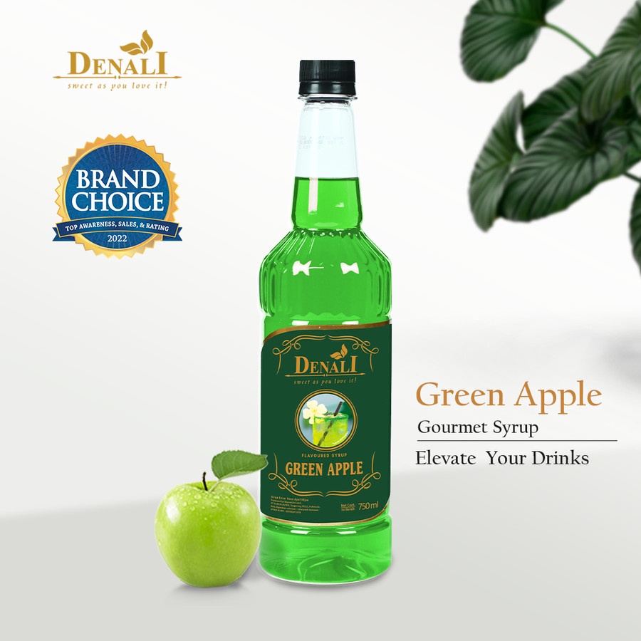 

Denali Syrup Green Apple 750ml - 02