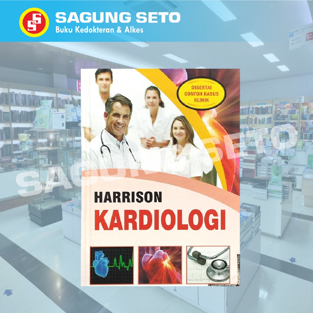 BUKU SAKU HARRISON KARDIOLOGI - SOFT COVER