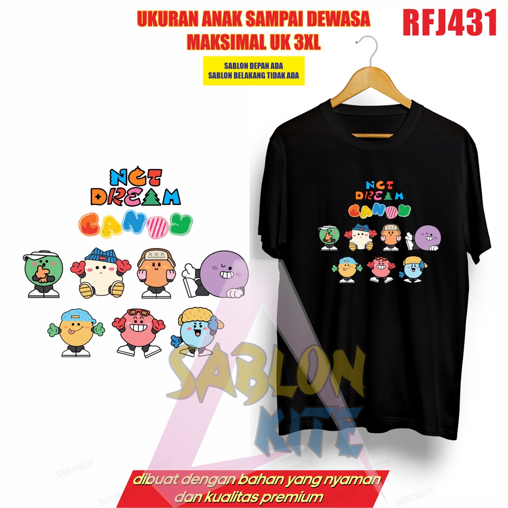 MURAH!!! KAOS KPOP CANDY NCT DREAM RFJ431