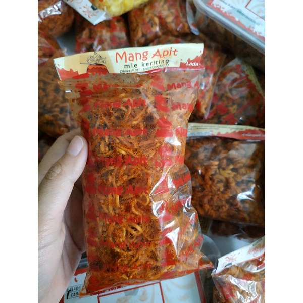 

MIE KRITING MANGAPIT MANGADE MIE PEDAS KECIL KEMASAN 50G