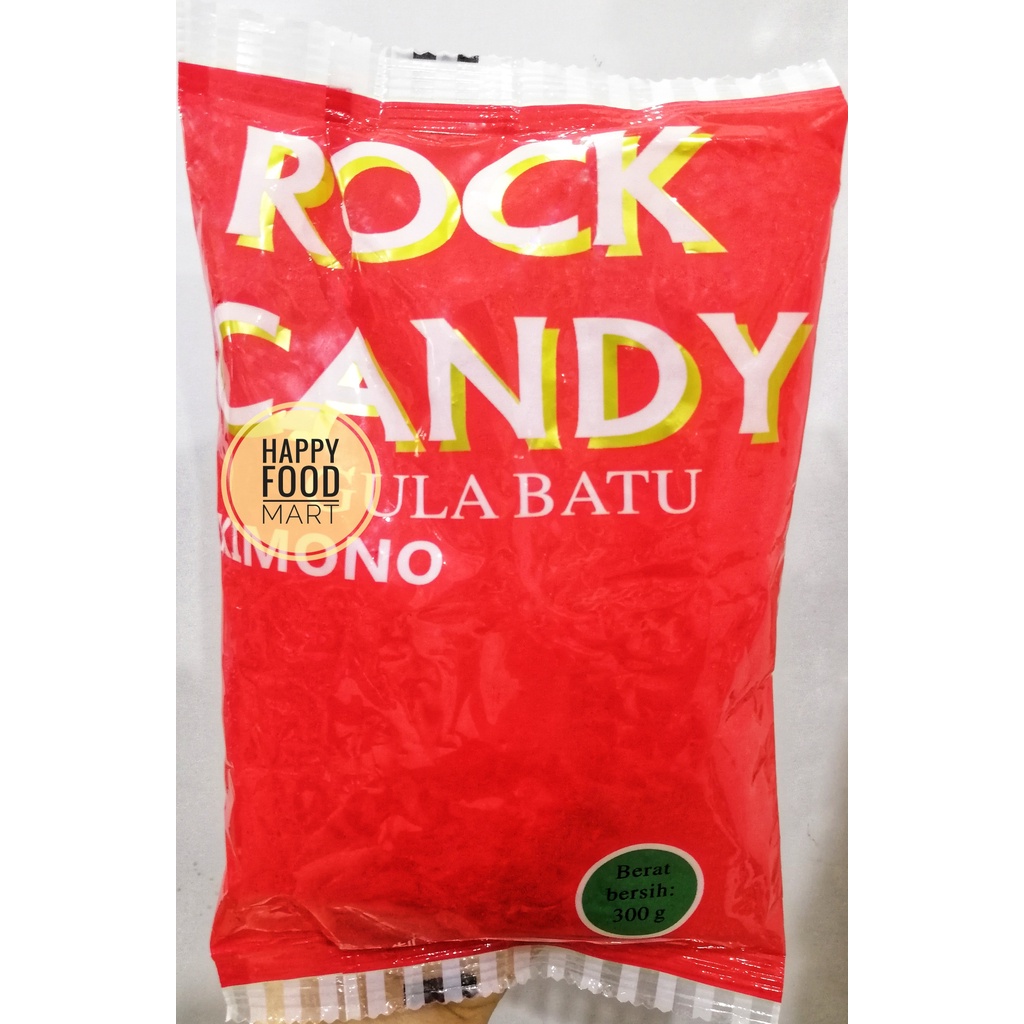 

[SALE] KIMONO LUMP SUGAR 300 GRAM/GULA BATU ASLI/ROCK CANDY/ROCK SUGAR/GULA BATU KRISTAL/KEMBANG GULA IMPORT