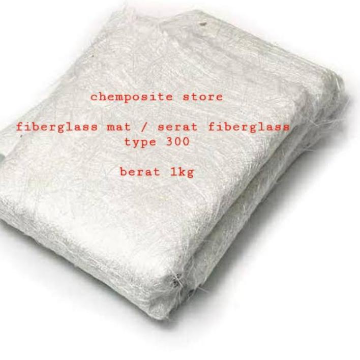 ⇐ serat fiberglass mat aquaproof / serat fiber glass anti bocor / serat kapal fiberglass halus 1 kg 