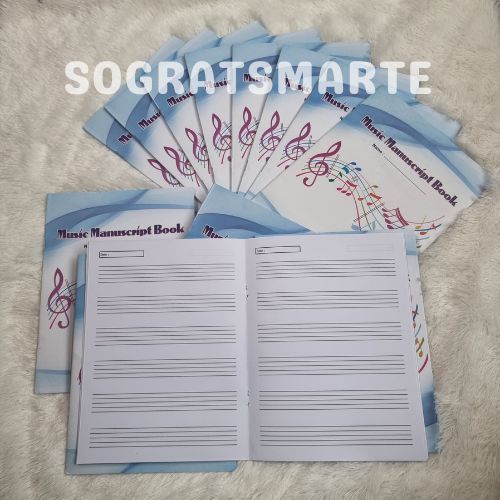 

Discount STAR Buku tulis musik garis lima / buku garis paranada / manuscript book music book