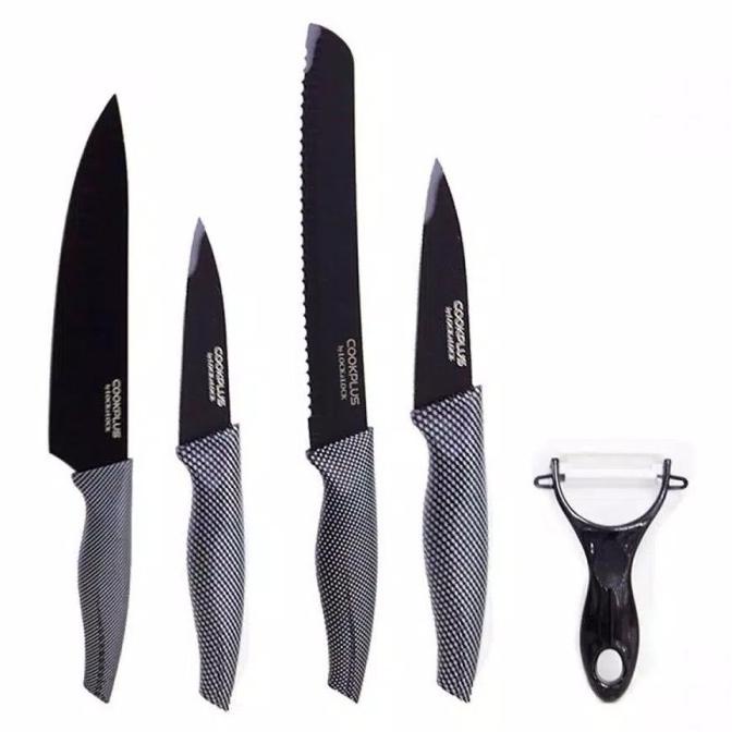 LOCK & LOCK Knife Set Pisau Dapur Set isi 5 Lock and Lock