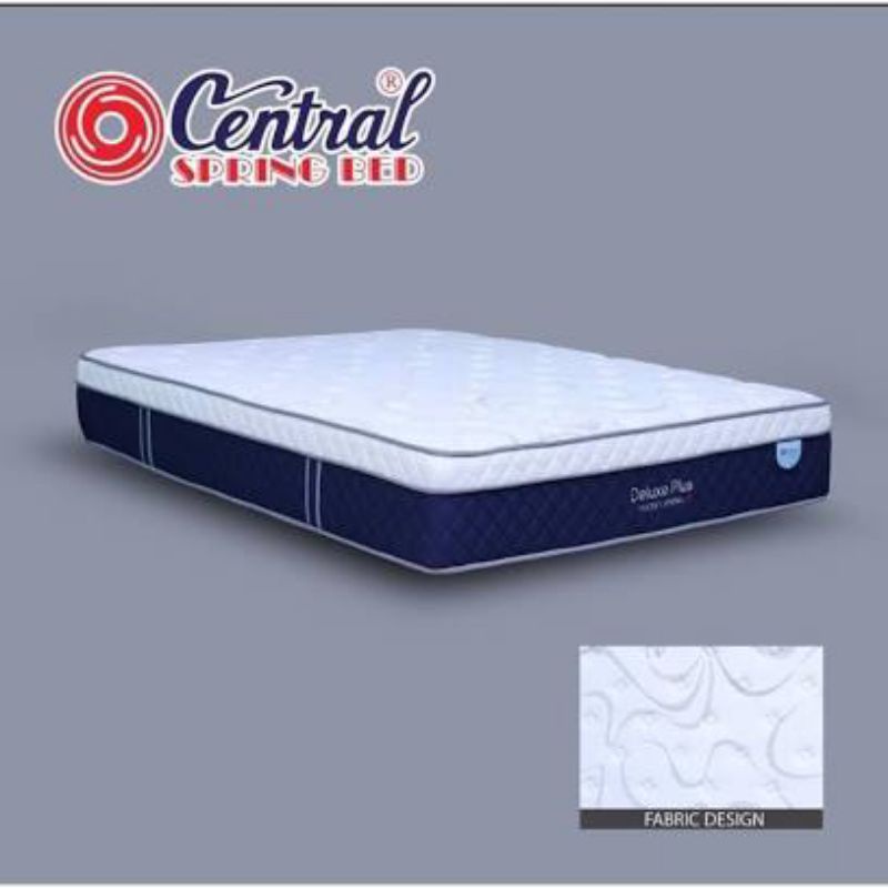 Spring bed deluxe plus central ( kasur aja)