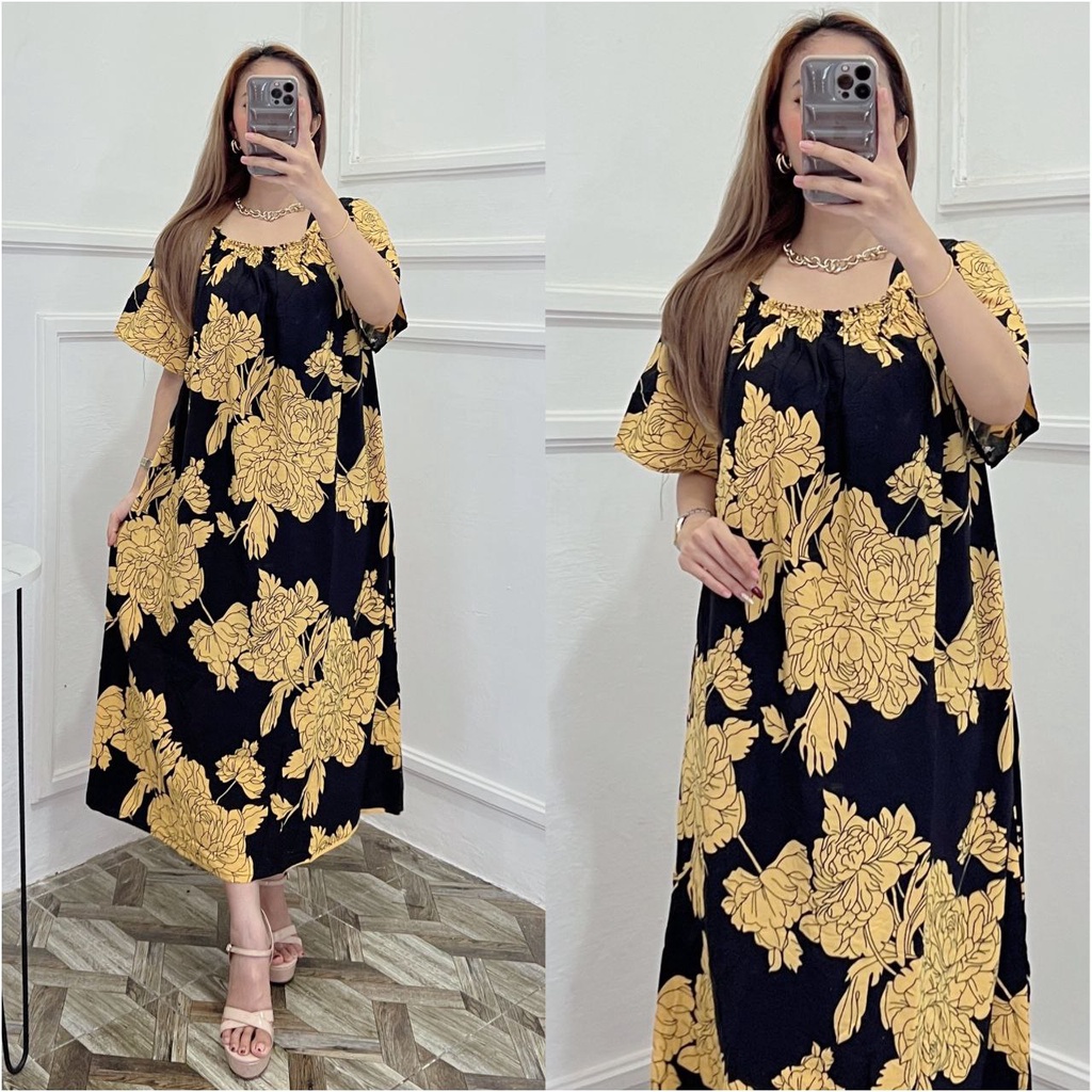 DASTER KEKINIAN VIRAL DASTER JUMBO LD 120 DRESS WANITA TERBARU