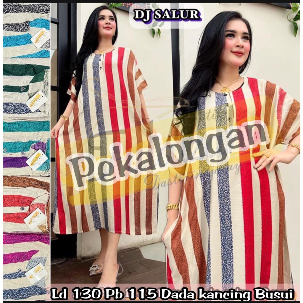 DASTER JUMBO TERJANGKAU MOTIF RANTING BUSUI BUMIL DADA KANCING LD 135 PB 115 CM BAHAN RAYON BERKUALITAS