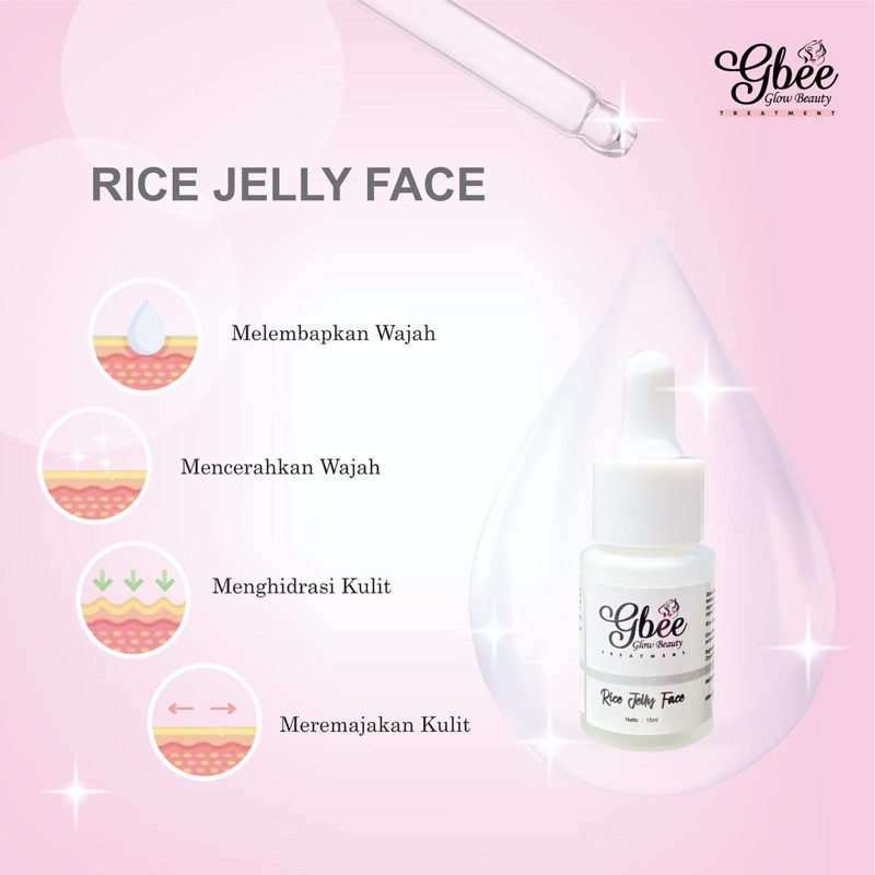 RICE JELLY FACE GBEE GLOWBEAUTY