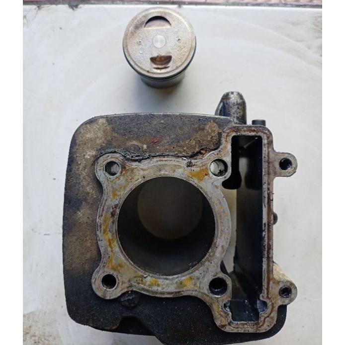 bureng piston blok seher +seker yamaha vega zr pnp zupiter robot socon ori lepasan