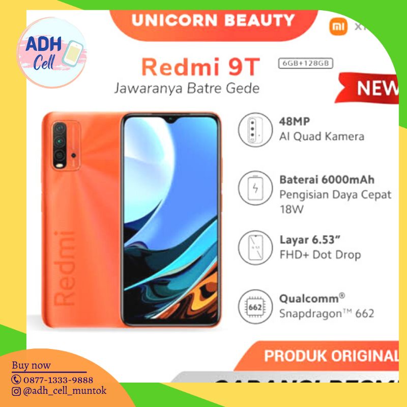 ADH Cell - Xiaomi Redmi 9T 6/128 GB Second