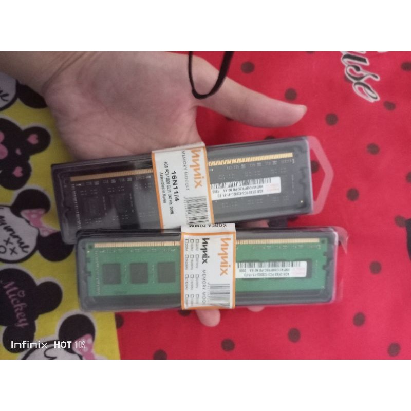 Ram pc ddr3 komputer bekas second 4gb + 4gb 8gb.