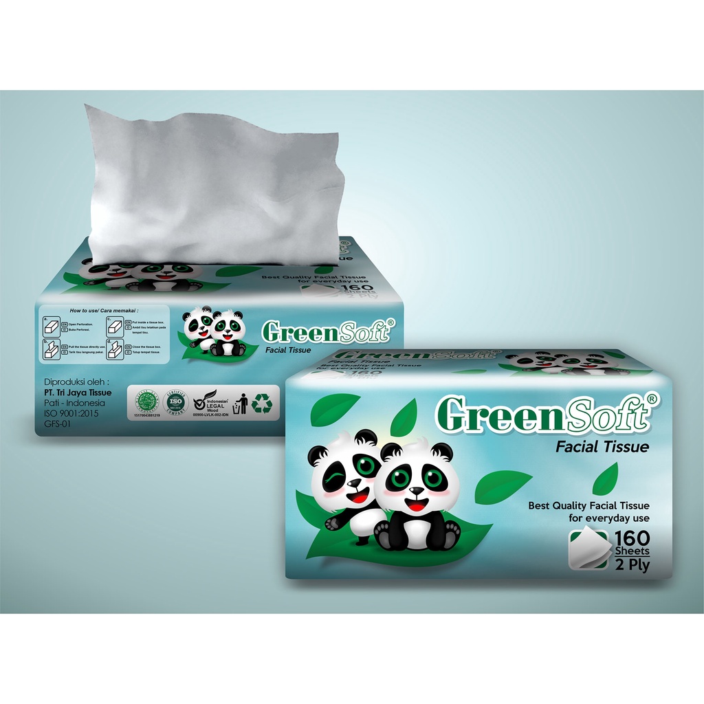TISSUE GREEN SOFT 160 / TISSUE GREEN SOFT / GREEN SOFT TISSUE