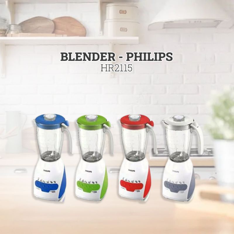 Blender plastik Philips 2 liter  hr 2115