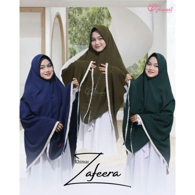 khimar wolfis zafeera size XL | ori hawari collection