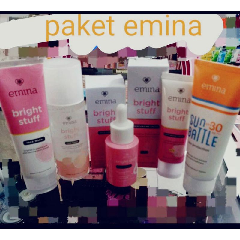 PAKET EMINA SERIES ORIGINAL BPOM