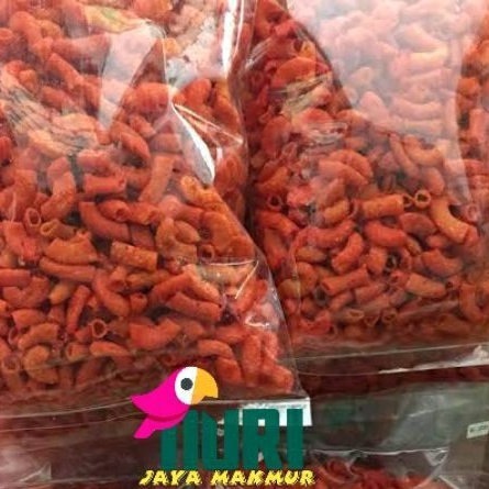 

Makaroni Pipa Pedas Daun Jeruk 1kg Halal Murah