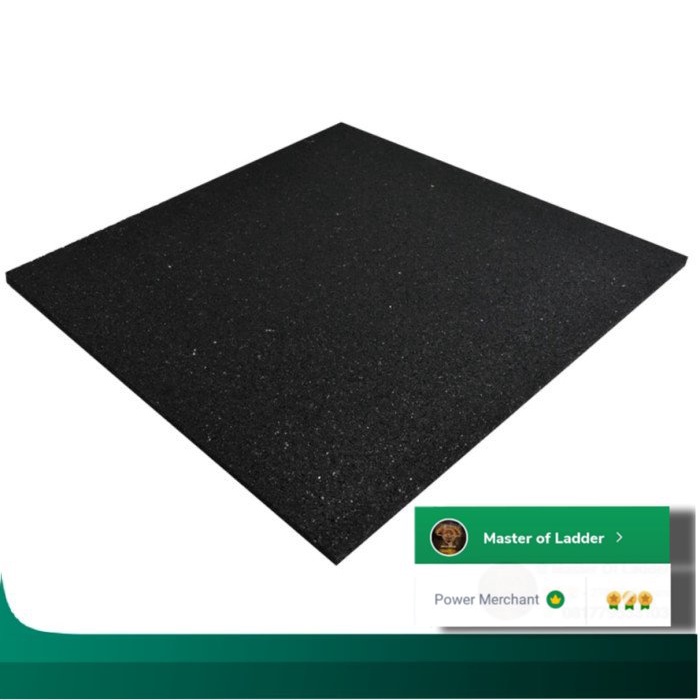 RD Krisbow alas matras gym karpet karet olahraga karpet antislip GYM