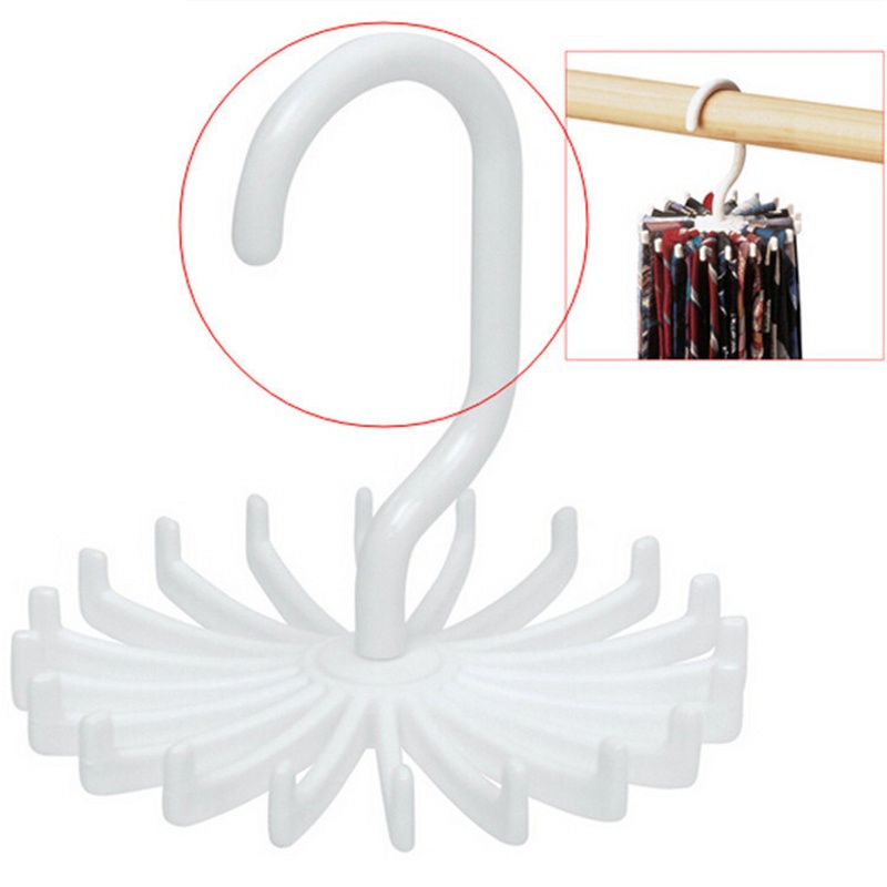 20cakar Tempat Dasi Sabuk Syal Anti slip Topi Rak Gantung360° Rotating Clothes Hanger Jewelry Handbags Storage Hook Hemat Tempat Perlengkapan Organize Rumah