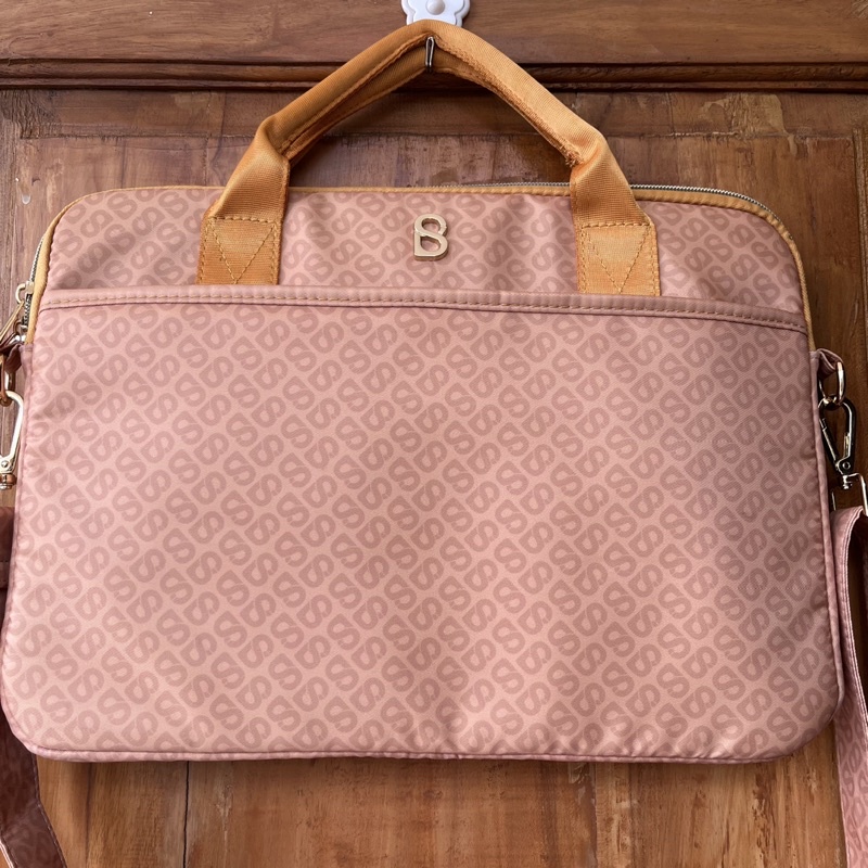 preloved buttonscarves laptop bag