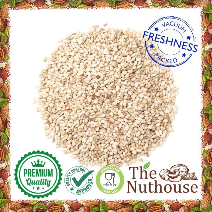 

250gr White Sesame Seeds Roasted / Biji Wijen Putih Sangrai [Premium]