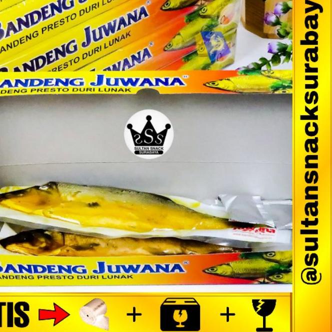 

11.11✔️Ikan Bandeng Presto Duri Lunak Vacum / Vacuum Juwana / Juana Isi 2 Ekor|KD4