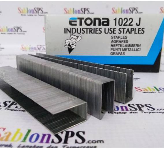 

Update ! Staples ETONA 1022 J Isi 3.000 pcs Staples Untuk Industri ✓