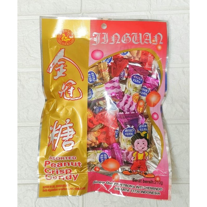 

Permen imlek / permen aneka kacang / enting enting asorted 210gr