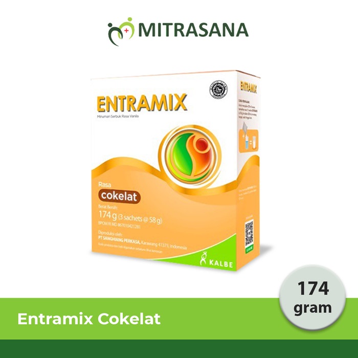 

[NEW] Entramix Nutrisi atau Susu Untuk Lansia Susah Makan - vanila - coklat 185gram