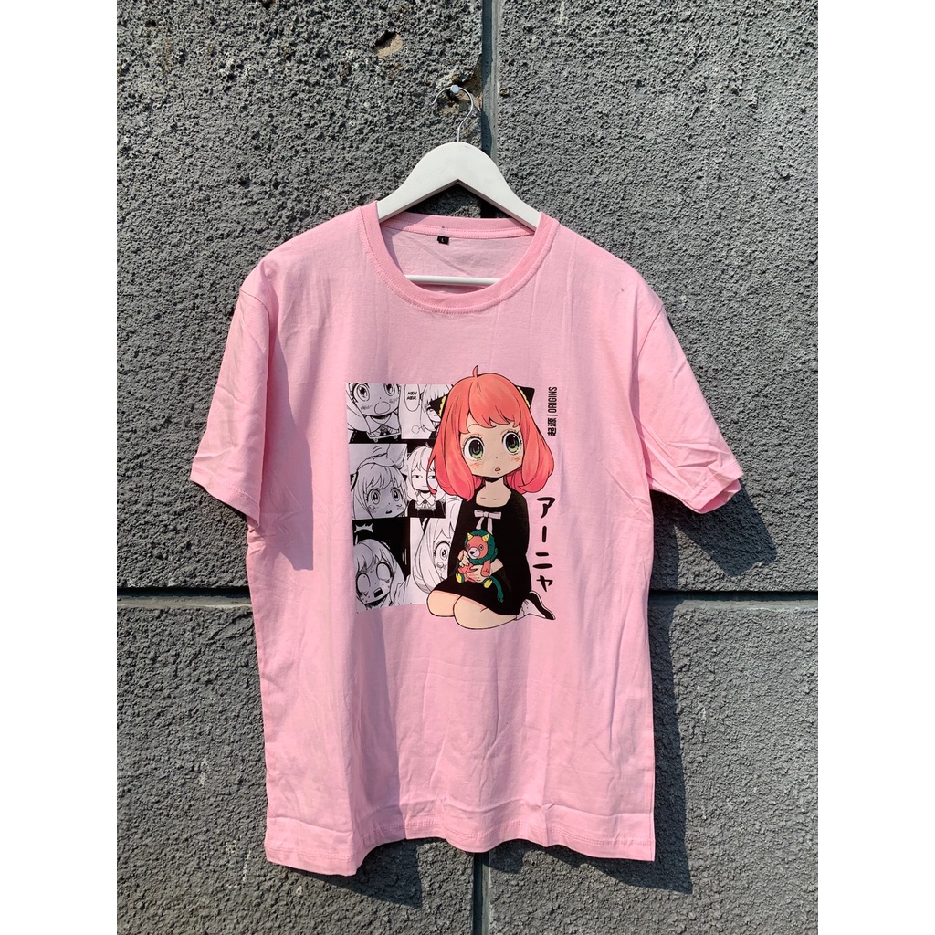 VS - OVERSIZE TSHIRT SPY x FAMILY I Atasan Anime Jepang Anak Dewasa Wanita Pria Unisex Oversize Jumbo Bigsize