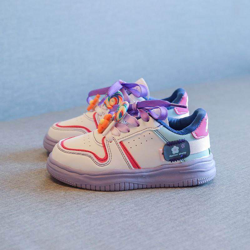 Sepatu Anak Perempuan Sporty Lollipop Colourful