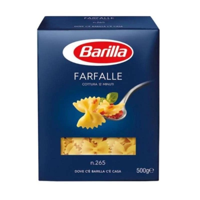 

Barilla farfalle 500gr box