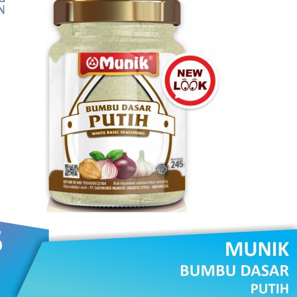 

0GF✸ Munik Bumbu Dasar Putih 245gr Barang Terlaris