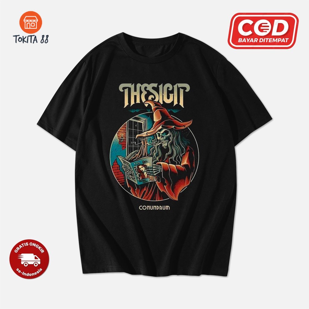 KAOS BAND THE SIGIT Original Distro - Baju Band Musik Katun Combed