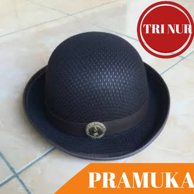 Topi Boni Rajut Pramuka Topi Pramuka Boni Topi Boni Cewek Pramuka