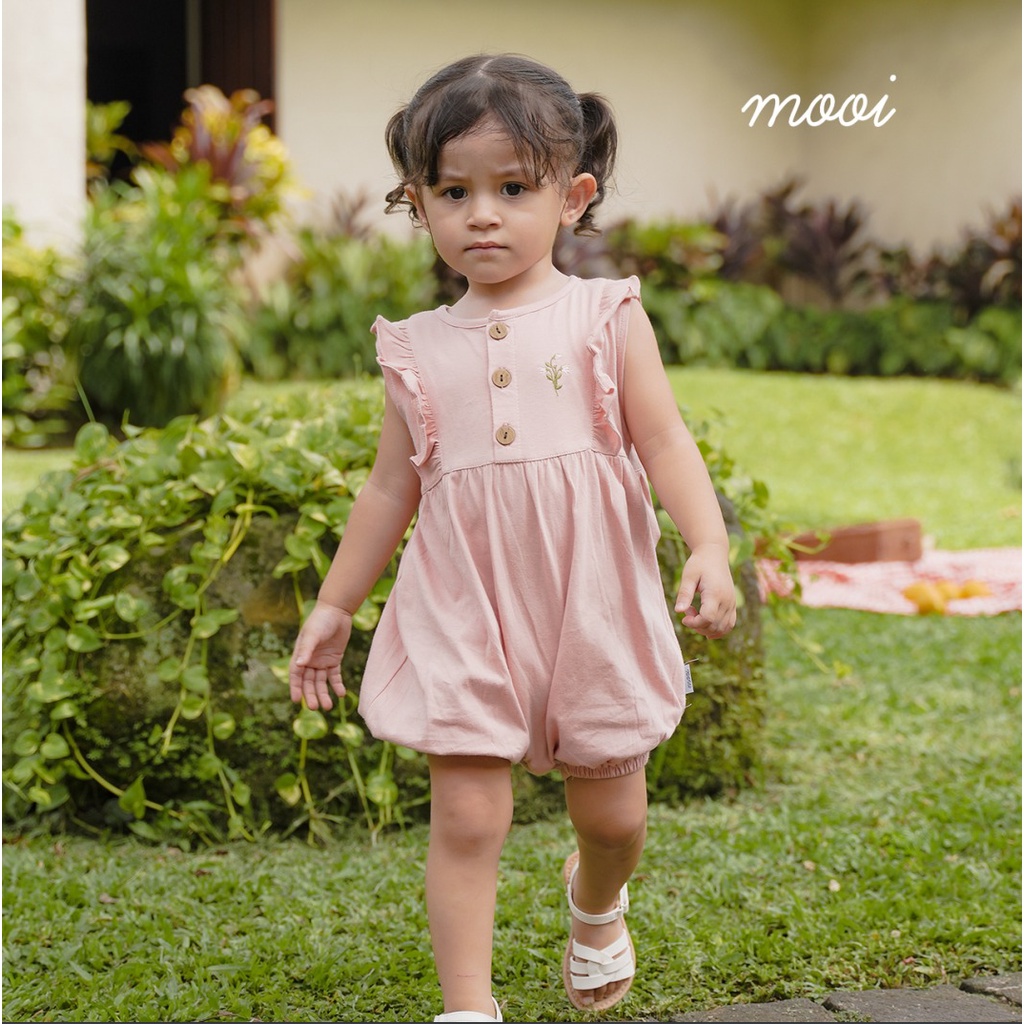 MOOI HANA ROMPER ROMPER BAYI JUMPSUIT FASHION ANAK BAYI PEREMPUAN 0-24 BULAN CBKS S24