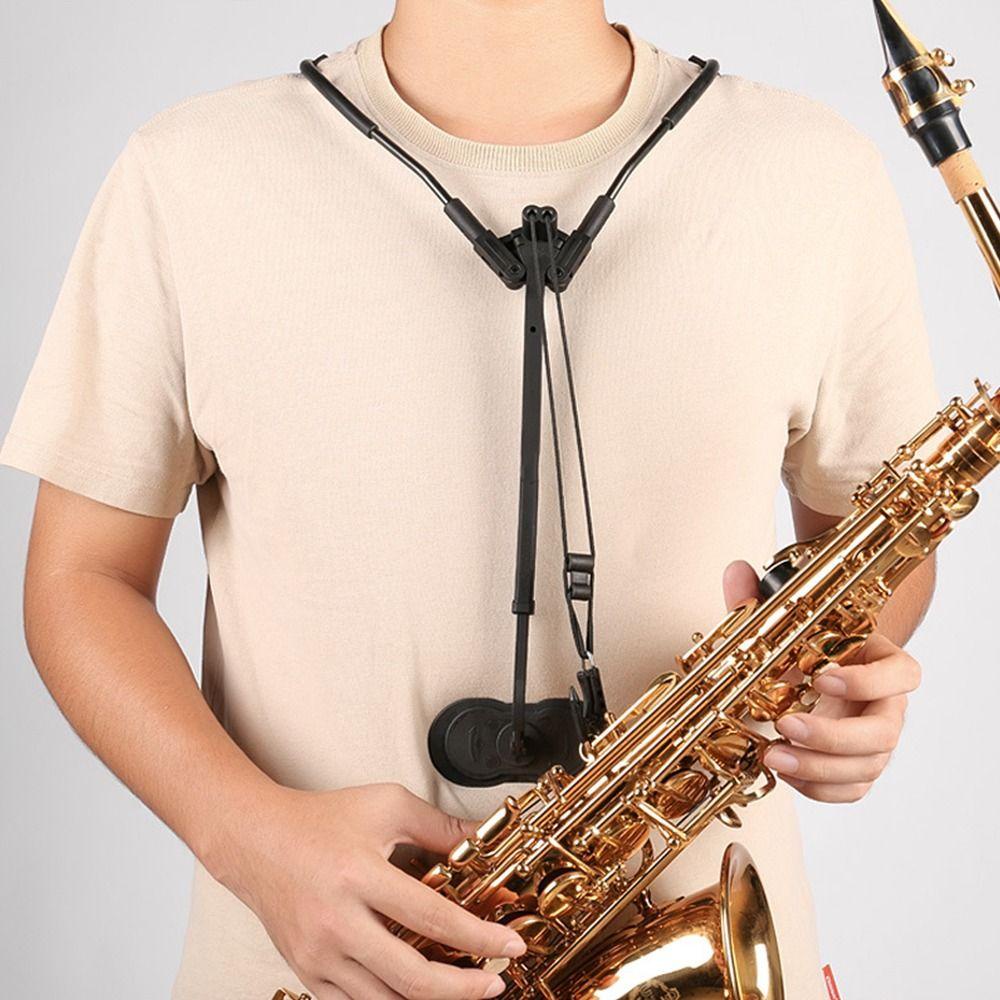 Tali Saxophone Nanas Alat Musik Alto Tenor Lanyard Saxophone Sling Halter Neck Clarinet