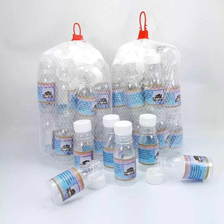 Botol Kosong Air Zamzam 80 ml isi 25 - zam zam botl