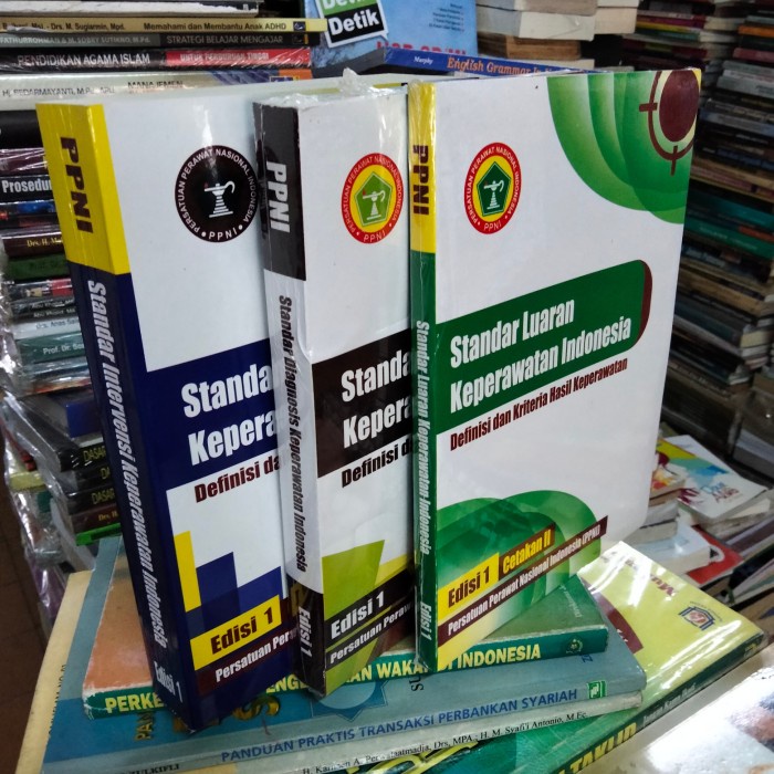Paket 3 Buku Siki Sdki Slki Keperawatan Indonesia