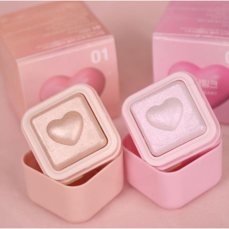 COLORGRAM Milk Bling Heartlighter Highlighter High Lighter