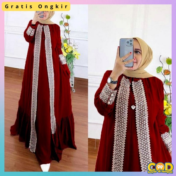 Games Modern Bsju Gsmis Dress Kondangan Pesta Cod Games Ibu Ibu Perempuan Polos Terbaru 2023 Busana 