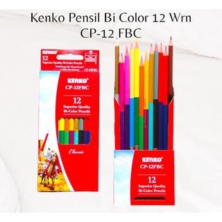 

Kenko Pensil Bi Color 12 warna/18 warna