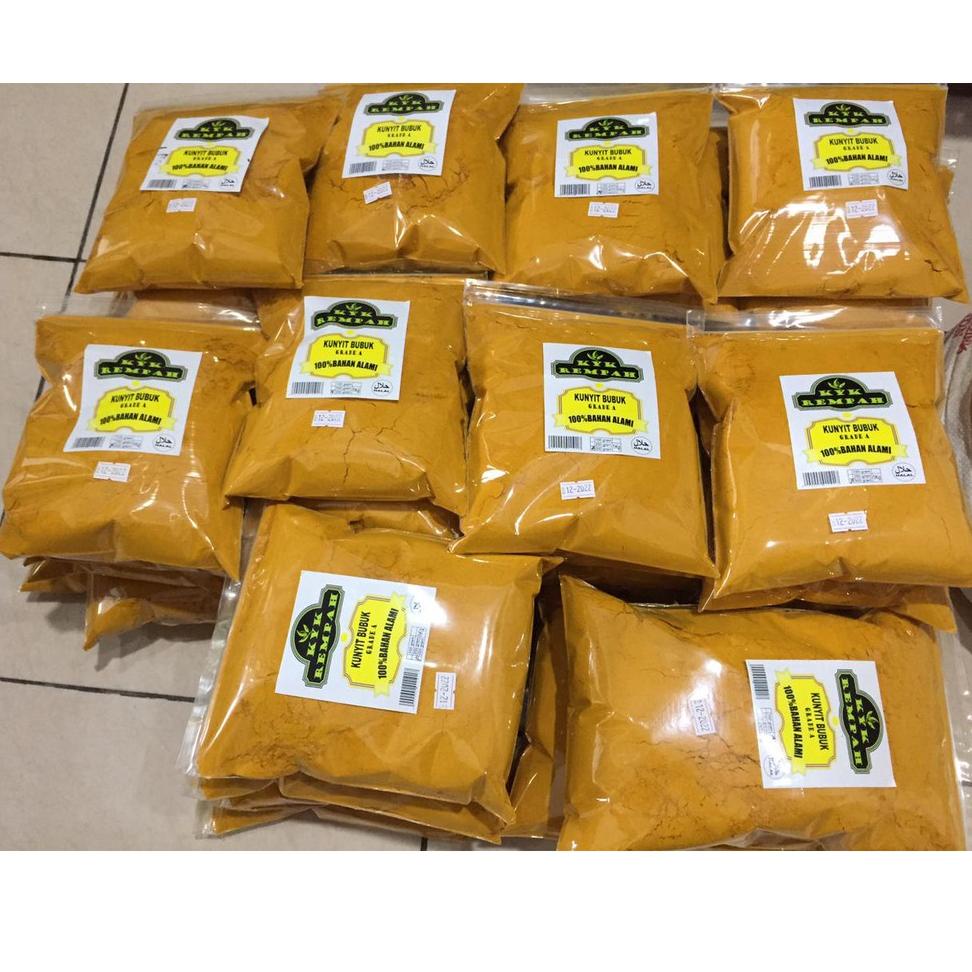 

[PRODUK 88A0N] TEMULAWAK BUBUK [500 GRAM] GRADE A JK0