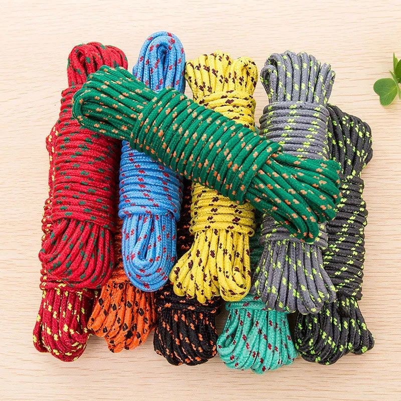 TALI JEMURAN BAJU 10 METER TALI TAMBANG 10 METER SERBAGUNA TALI IKAT BARANG NILON LAUNDRY ROPE NYLON