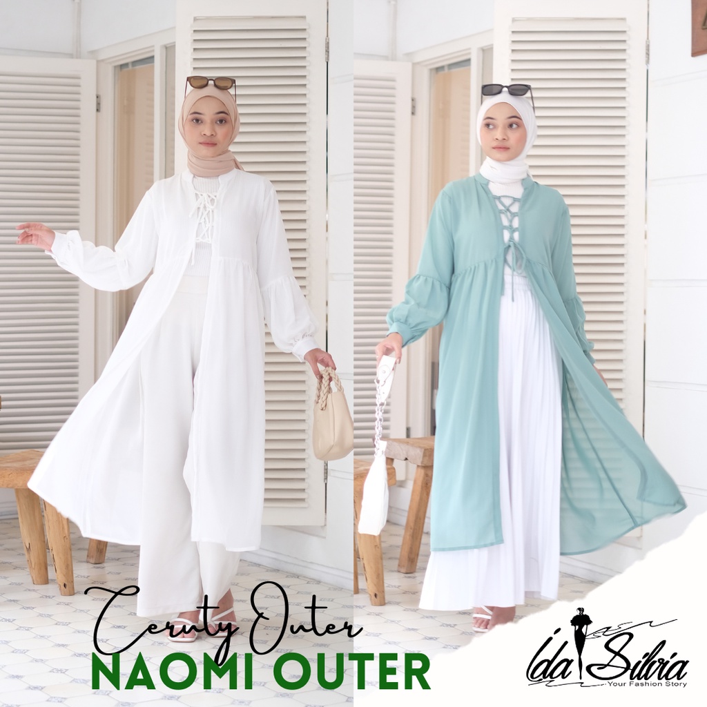 Naomi Outer / Ceruty Outer / Ceruti Chiffon Outer / Sifon Outwear