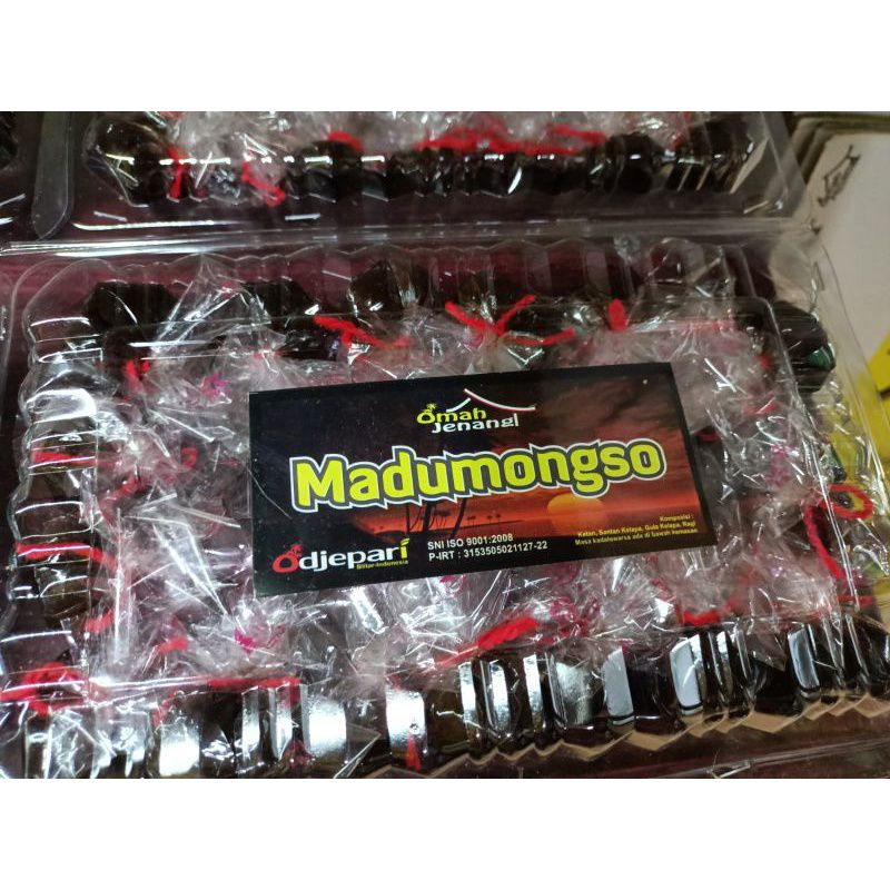 

500GR MADUMONGSO KETAN HITAM KEMASAN BULAT OMAH JENANG KHAS BLITAR 500GR
