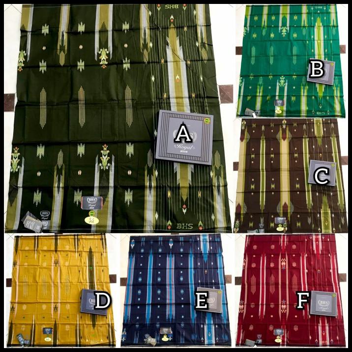 Promo Sarung Bhs Royal Stg Mesres Songket Timbul Mercerized Original Silver